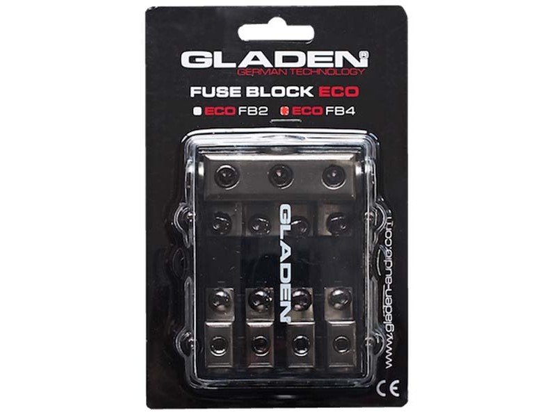 Gladen FB4 Mini ANL biztosíték tartó 4 biztosítékhoz