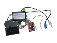 VW, Seat, Skoda, -ISO rádió csatlakozó kábel Fantom táppal és CAN-BUS adapterrel 1324-46-15