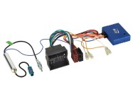 Audi, VW, Seat, Skoda, 52 tűs power Quadlock-ISO rádió csatlakozó kábel Fantom táppal és CAN-BUS adapterrel 1328-46-15