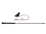 Tetőantenna 12V stílusú AM/FM 56 fok dőléssel DIN(m) csatlakozó 12V külső táplálás 152000-32