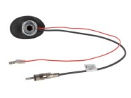 Tetőantenna 12V stílusú AM/FM 72 fok dőléssel DIN(m) csatlakozó 12V külső táplálás 152000-33