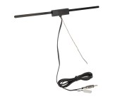 Univerzális erősítős szélvédőre ragasztható AM/FM DIN(m) 12V lülső táplálású antenna 152000-38