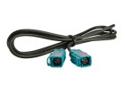 Antenna kábel hosszabbító Fakra(f)-Fakra(f) 1m ROKA 1526-100-1