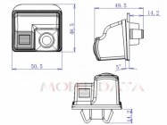 ASTK-1822 speciális tolatókamera  MAZDA