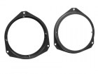 Fiat Grande Punto - Opel Astra - Corsa hangszóró keret 572286/C, kiemelő gyűrű, beépítő, beépíthető, beszerelő adapter, autóhifi, hangszóró