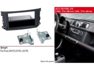 Smart Fortwo (BR451) Facelift 2010.09-> 1 DIN autórádió beépítő keret fiókkal 281190-29