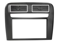 Fiat Grande Punto 2005-2010 fekete dupla DIN rádió beépítő keret 381094-14-2