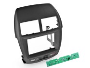 Mitsubishi ASX (GA0) 2010.02-> rádióbeépítő keret fiókkal 381200-11