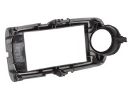 Toyota Yaris (XP13) 2011.10-2014.07 dupla DIN autórádió beépítő keret Fekete 381300-25-2