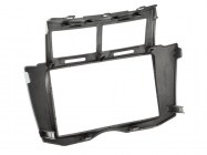 Toyota Yaris 2007-2012 dupla DIN autórádió beépítő keret ezüst CT24TY22