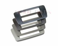 Seat Ibiza autórádió beépítő keret 2 DIN gumi borítással 381328-06-x