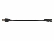 USB OEM csatlakozó megtartó adapter LVDS fekete>USB-A VW különböző járművek 44-1324-005