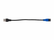 USB OEM csatlakozó megtartó adapter LVDS kék>USB-A VW különböző járművek 44-1324-007