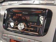 Ford Focus - C/S MAX - Mondeo rádió beépítő keret 2007-2014 fényes fekete 572423-NLTT