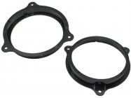 Dacia, Nissan Almera 2000-től Micra 2003 Hangszóró beépítő gyűrű első 165 mm 572231-C, kiemelő keret, beszerelő adapter