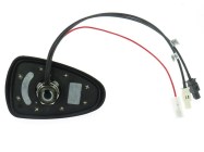 Cápauszony (Shark II) FM/DAB/DAB+ hátsó erősítős tető antenna