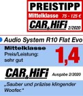 Audio System R 10 FLAT EVO3 250mm lapos mélynyomó