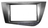 Seat Leon 2005- rádióbeépítő keret Dupla ISO 572290-TT