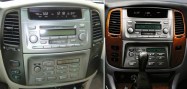 Toyota Land Cruiser 100 rádiókeret 2003-2007 571963-C