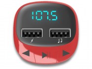Energy FM transmitter Red autós MP3 átjátszó piros FM adó, amely vezeték nélkül továbbítja a zenét az autó rádiójához. TELJESEN Töltött akkumulátorú eszközök minden időben. Rendelje meg most!