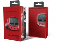 Energy FM transmitter Red autós MP3 átjátszó piros FM adó, amely vezeték nélkül továbbítja a zenét az autó rádiójához. TELJESEN Töltött akkumulátorú eszközök minden időben. Rendelje meg most!
